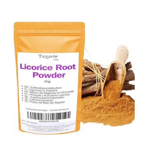 1kg Bâton de Réglisse POUDRE | Réglisse | Bâton De Reglisse en poudre | Bonbon Reglisse | Bonbons Reglisse |- Arôme & Goût In