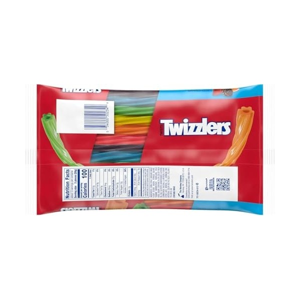 Twizzlers Rainbow Twists Large Pack 351g x1