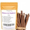 1kg Bâton de réglisse - Glycyrrhiza glabra - Reglisse Baton | bâton de reglisse bois à macher - Arôme & Goût Intense - 100% N