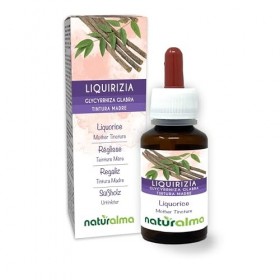 Réglisse Glycyrrhiza glabra racines Teinture Mère sans alcool Naturalma - Extrait liquide gouttes 60 ml - Complément alimen R...