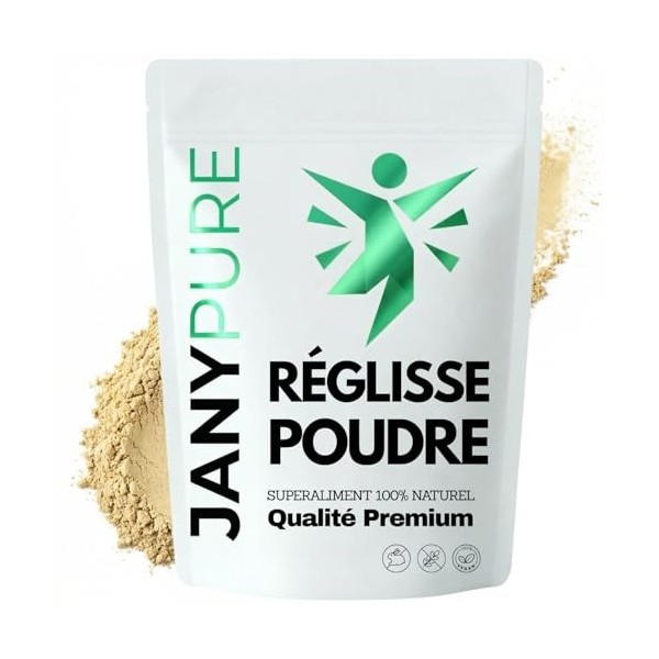 Reglisse en Poudre Baton de Reglisse Moulu 250g | Digestion Confort Digestif Immunité Défenses Naturelles Toux Voies Respirat