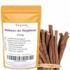250g Bâton de réglisse - Glycyrrhiza glabra - Reglisse Baton | bâton de reglisse bois à macher - Arôme & Goût Intense - 100% 