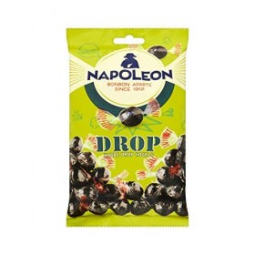 Bonbons durs à la réglisse | Napoleon | Boules de réglisse | Poids total 200 grammes