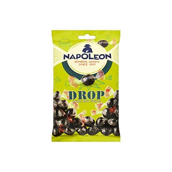 Bonbons durs à la réglisse | Napoleon | Boules de réglisse | Poids total 200 grammes