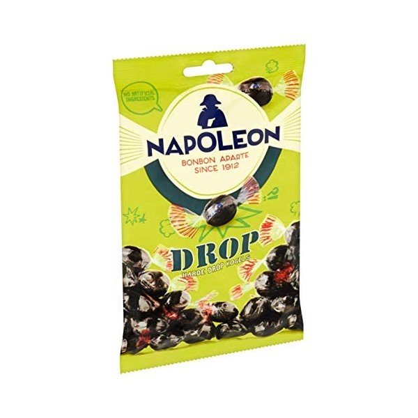 Bonbons durs à la réglisse | Napoleon | Boules de réglisse | Poids total 200 grammes