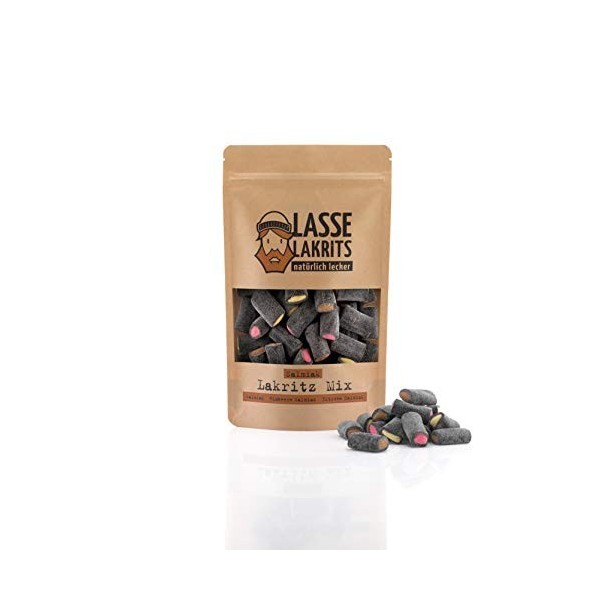 Lasse Lakrits - Liquorice - Lasse Lakrits - Lasse Lakrits - LAKRITZ-MIX SALMIAK - Salt liquorice Mix 540G