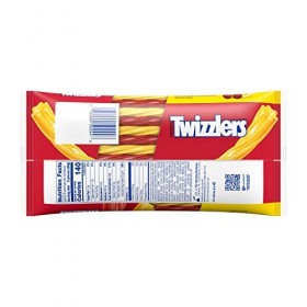 TWIZZLERS Torsades fourrées, saveurs sucrées et acidulées