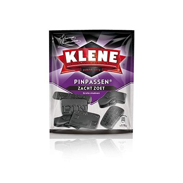 Klene Pinpassen Creditcards Original Dutch Licorice / réglisse 250 g