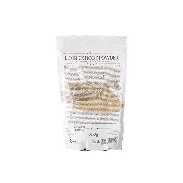 Poudre de racine de réglisse 500g Réglisse