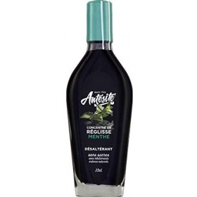 Antésite Menthe, concentré de réglisse à diluer, réglisse et extraits naturels de menthe - Le flacon de 13cl Réglisse
