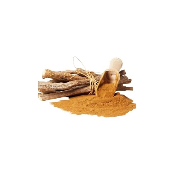 Poudre de racine de réglisse de qualité supérieure Jethimadh Poudre de racine de mulethi HerbsnSpiceit 1 kg Réglisse