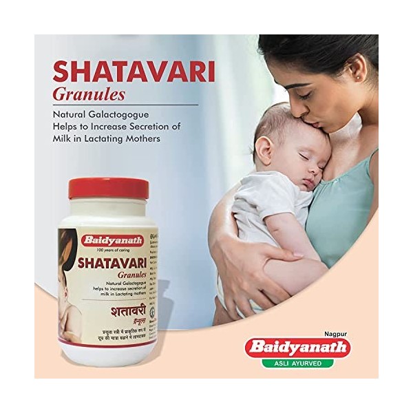 Baidyanath Asli Ayurved Shatavari Granulés pour femme 200 g