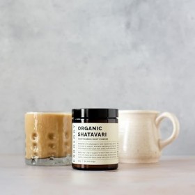 Erbology Poudre de Shatavari Bio 90g - 90 Portions - Approvisionné de manière durable directement de la ferme en Inde - Petit