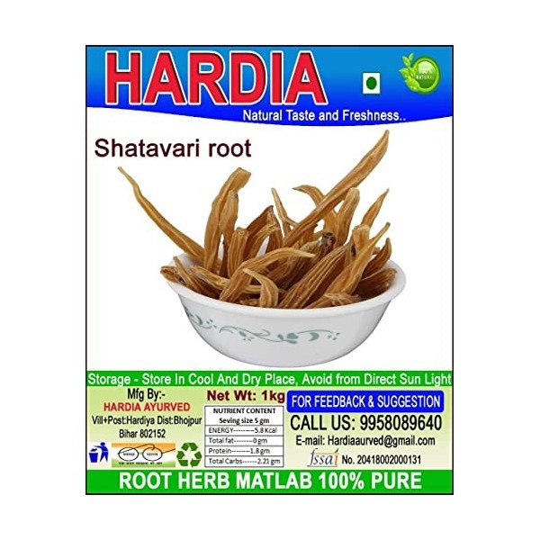 QURA Hardia Shatavari Root for Women Lait maternel 500 g