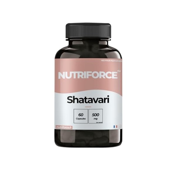Shatavari - Vitalité & Équilibre - Extrait Concentré 500 mg – 60 Gélules Shatavari