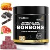 Gummies de Shilajit Pur de lHimalaya – Complément Bien-Être pour Hommes 30 Pièces/Boîte – Approvisionnement de 30 Jours
