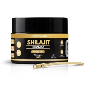 Shilajit grade OR 50g - Résine pure authentique | Qualité premium | Purifié | Récolté dans les montagnes de lHimalaya | Ay