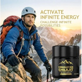 Shilajit Pure Himalaya Bio, 50g Shilajit Résine, Contient De 85 Minéraux Naturels Supplément, Naturel Sans Et Absorbez Effica