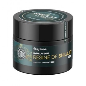 Résine de Shilajit 50g – Shilajit Himalaya Enrichie en Ashwagandha, Curcuma, Musli Noir, Source de +85 Oligo-Éléments – Compl