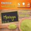 Gene & Good® Moringa Oleifera – 120 Gélules Végétales – 1500 mg par Portion – Poudre de Feuilles Premium d’Inde – Complément ...