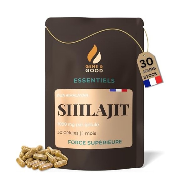 Gene & Good® Moringa Oleifera – 120 Gélules Végétales – 1500 mg par Portion – Poudre de Feuilles Premium d’Inde – Complément ...