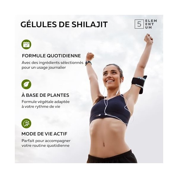 Shilajit Pur Himalaya – 30 Gélules 1000 mg avec 71% d’Acide Fulvique | Mumijo d’Origine Naturelle avec Ashwagandha | Compléme...