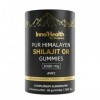 Inno’Health Shilajit Gummies – Shilajit Pure dHimalaya, 60 gommes naturelles – Complément alimentaire premium avec 85+ minér