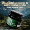 Shilajit Pure Himalaya - 75% dacide fulvique hautement dosé - 35g avec acide humique naturel et minéraux, approvisionnement ...
