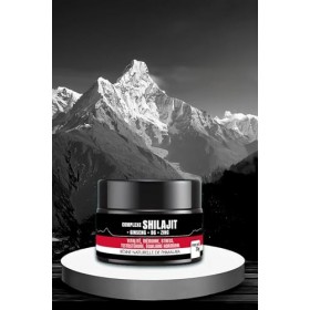 Complexe Shilajit + Ginseng + B6 + Zinc - flacon de 30 gr