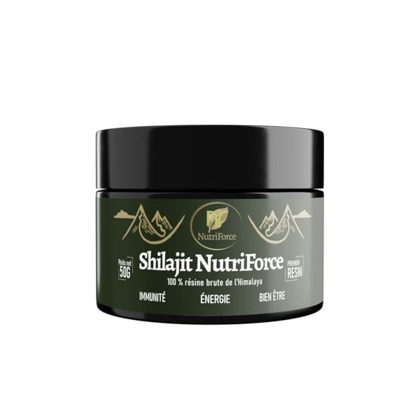 Résine de Shilajit de lHimalaya - Seul vrai Shilajit en France