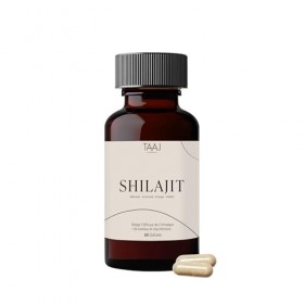 TAAJ | Shilajit en gélules | Pur de lHimalaya, 100% naturel | 70% dacides fulviques | + 85 minéraux et oligo-éléments | Ant