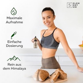 Shilajit Himalaya – Extrait liquide pur Mumijo | 90 ml | 85% d’acides fulviques | Haute concentration | Végan et testé en lab