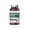 Santarome - Shilajit 1000 mg – Dont 500 mg d’Acide Fulvique – Soutien de la Vitalité & des Fonctions Cognitives – Avec Poivre