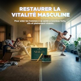 Mendu Herbs Shilajit Pure Resin 50 g – Résine de Shilajit de l’Himalaya 100% authentique – Approvisionnement pour 3 mois – Ri...