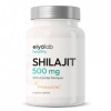Shilajit Breveté PRIMAVIE® | Extrait Pur en Gélules | Immunité, Musculation et Articulations | Riche en Acide Fulvique 50% 