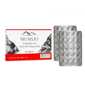 Shilajit Pure Mumijo Altai Baume de Montagne 4 x 60 comprimés Haute Qualité Mumio Mumie Shilajit Мими Миие