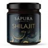Shilajit Résine originale 60 g avec cuillère – Acide fulvique + acide humique + 85 minéraux | Avec rapport de laboratoire et 