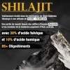 Shilajit 120 oursons en gomme | 30:1 extrait -42.000mg Shilajit | 30% acide fulvique 10% acide humique | 100% Pure & Origin