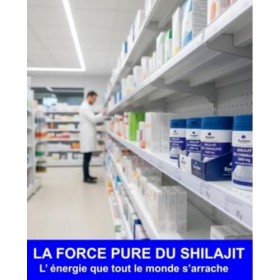 SHILAJIT 2500 mg | Extrait 5:1 Titré à 50% en Acide Fulvique | 90 Comprimés Vegan | Performance & Vitalité Cognition | Résine