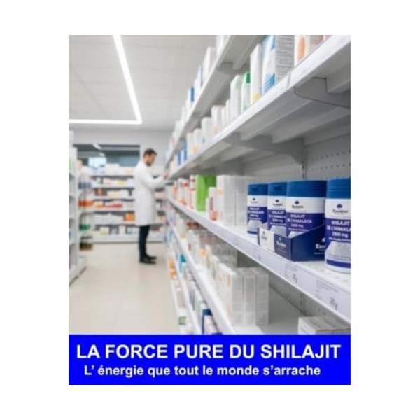 SHILAJIT 2500 mg | Extrait 5:1 Titré à 50% en Acide Fulvique | 90 Comprimés Vegan | Performance & Vitalité Cognition | Résine