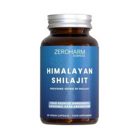 ZEROHARM Shilajit de lHimalaya avec Ashwagandha, Safed Musli et Gokshura – Mélange ayurvédique pour lénergie, lendurance e