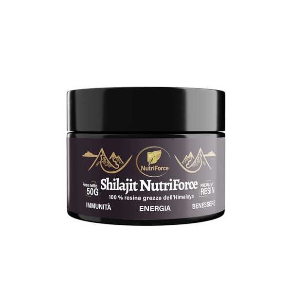 Résine de Shilajit de lHimalaya – Le seul vrai Shilajit en Italie