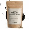 Cupplement – Shilajit 60 capsules – 5% dextrait de résine – Qualité supérieure 500 mg par capsule