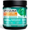 Spiruline 600 Comprimés, 500mg, 10 Mois de Cure, Spirulina Platensis Pure, Riche en Protéines Végétales Fer Vitamines, Sans O