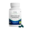 Spiruline Bio Française - 25% Phycocyanine - 500 mg / 200 comprimés - Superaliment riche en protéines végétales - Séchage à f...