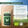 500 g de poudre de spiruline BIO, 100% naturelle, contrôlée quant aux résidus, cultivée et fabriquée selon la norme bio de l’