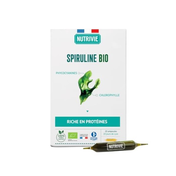 Ampoules Spiruline BIO