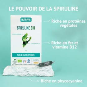 Ampoules Spiruline BIO