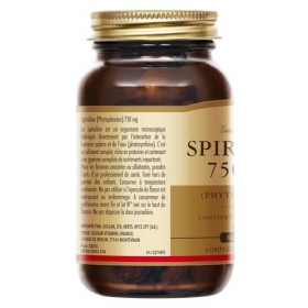 Solgar Spiruline - Tonus et Vitalité - Haute qualité - Défenses naturelles - Vegan - Riche en Protéines - Complément Alimenta