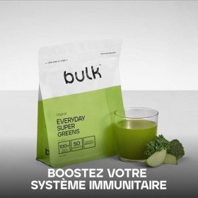Bulk Everyday Super Greens Poudre | Original | 30 Portions | Avec 50 Vitamines, Minéraux & Superaliments | Riche en Vitamine 